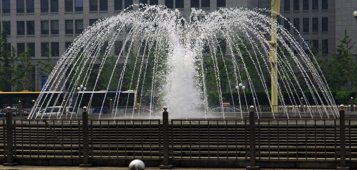 Fountain in Beijing