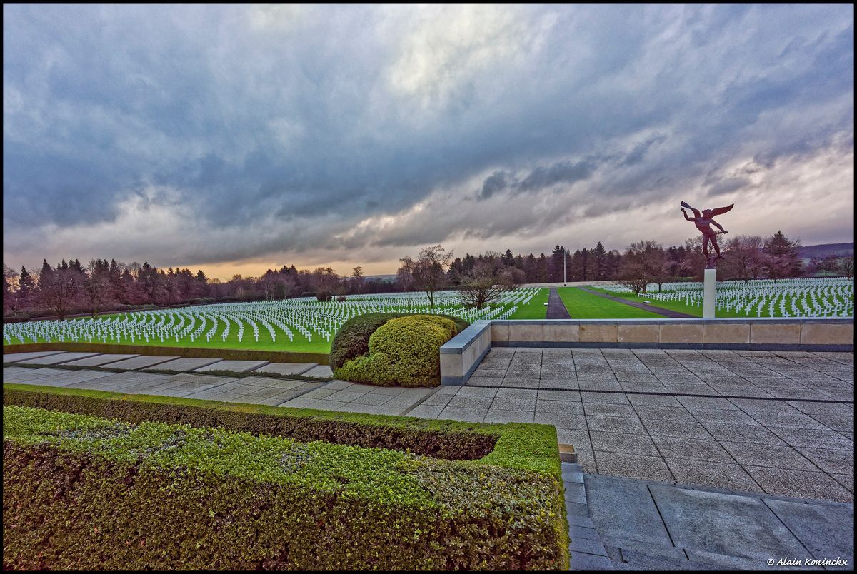 Cimetière américain d'Henri Chapelle!