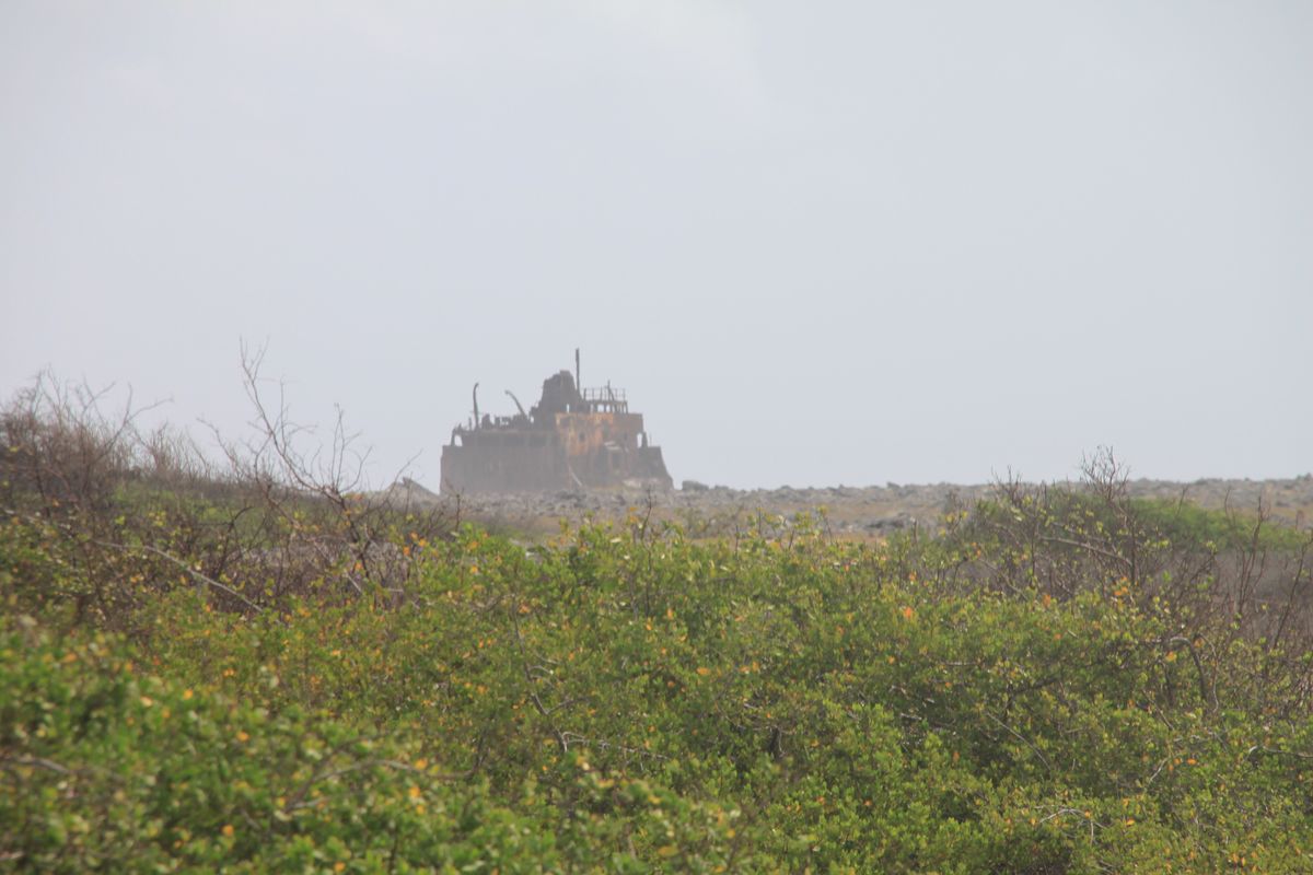 verloren schip klein curacao