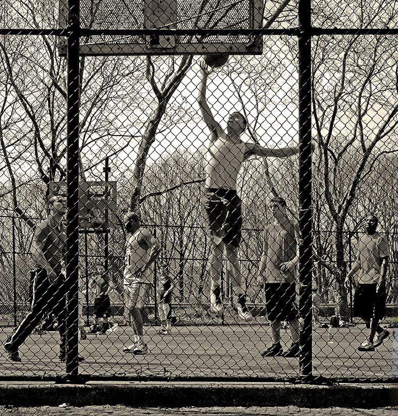 Riverside park, Manhattan, NYC.Samstagnachmittag