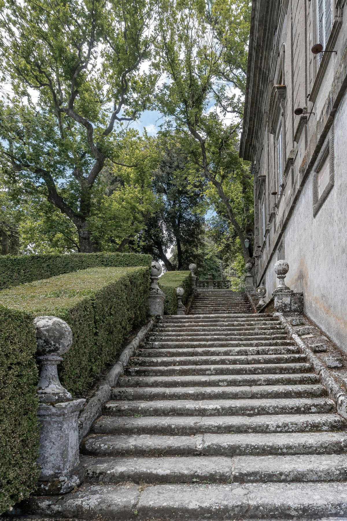 la vita è fatta a scale @ villa lante, bagnaia