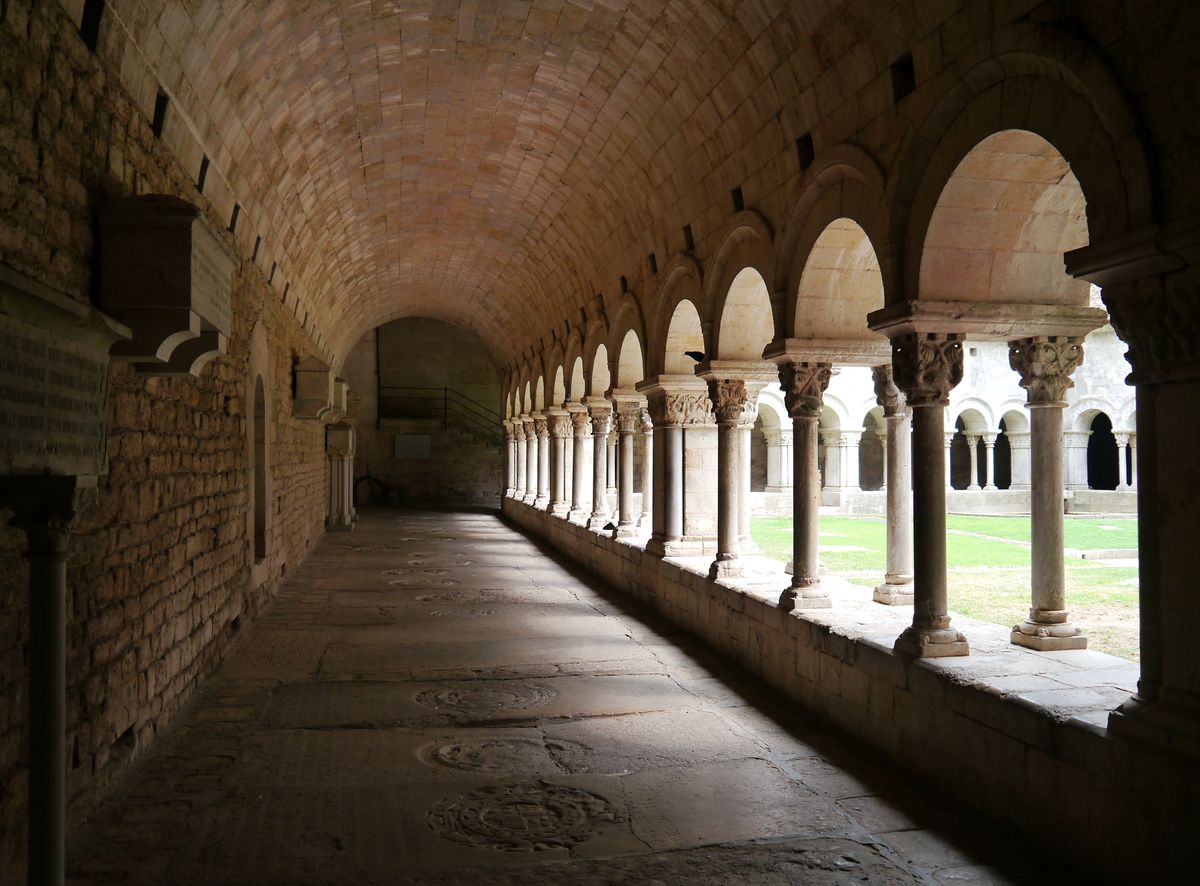 Cloister in Girona cathedral