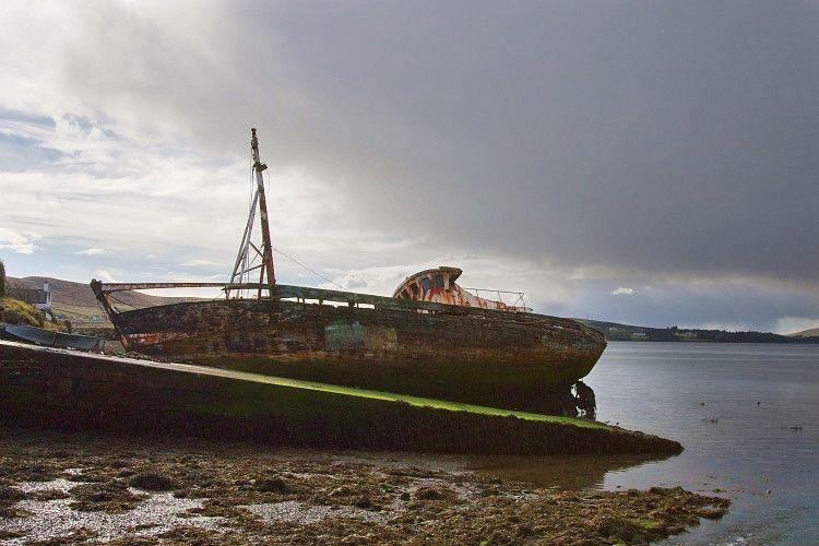 Boat in Dingle Harbour